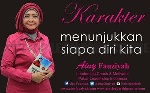 Karakter menujukkan siapa diri kita