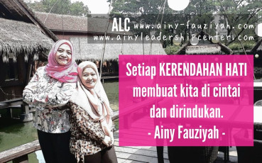 Setiap KERENDAHAN HATI membuat kita di cintai dan dirindukan.